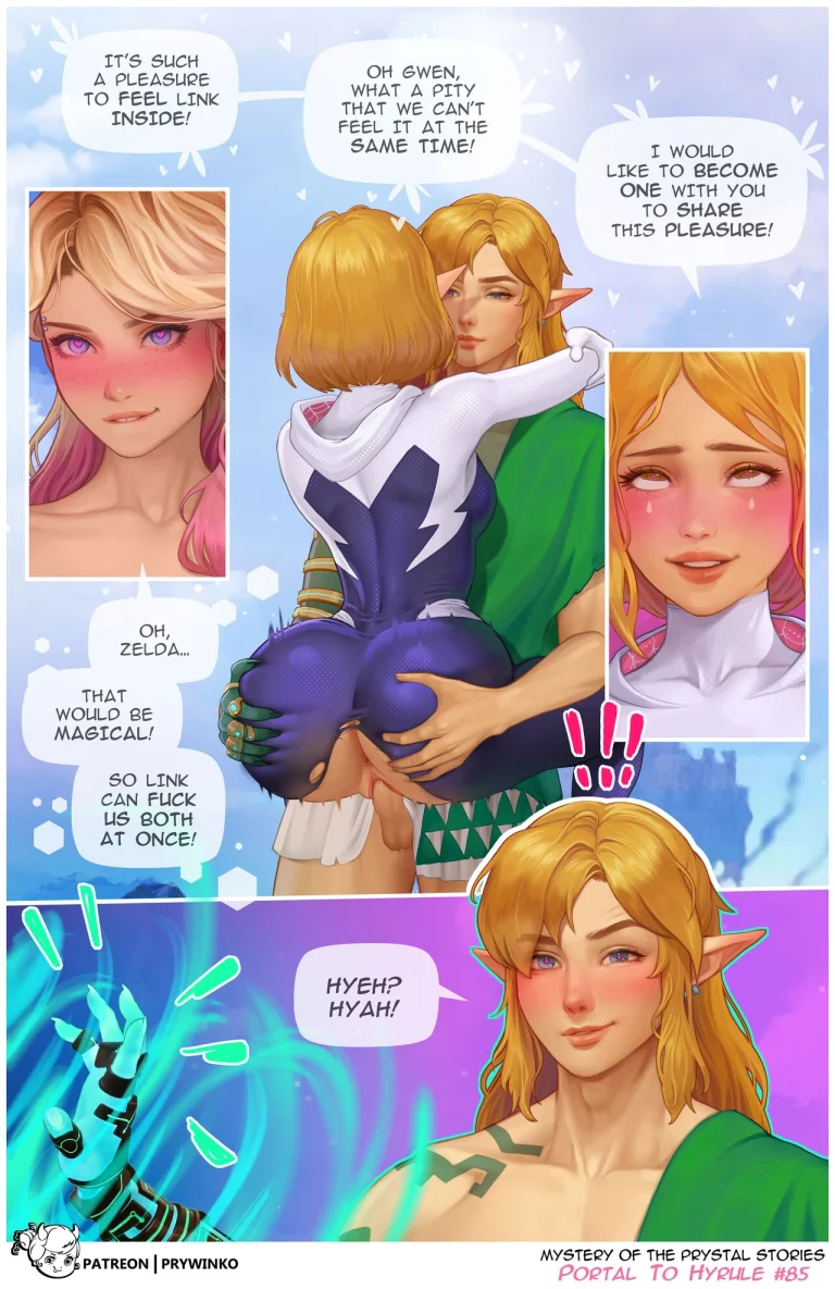 Portal to Hyrule porn comic picture 85
