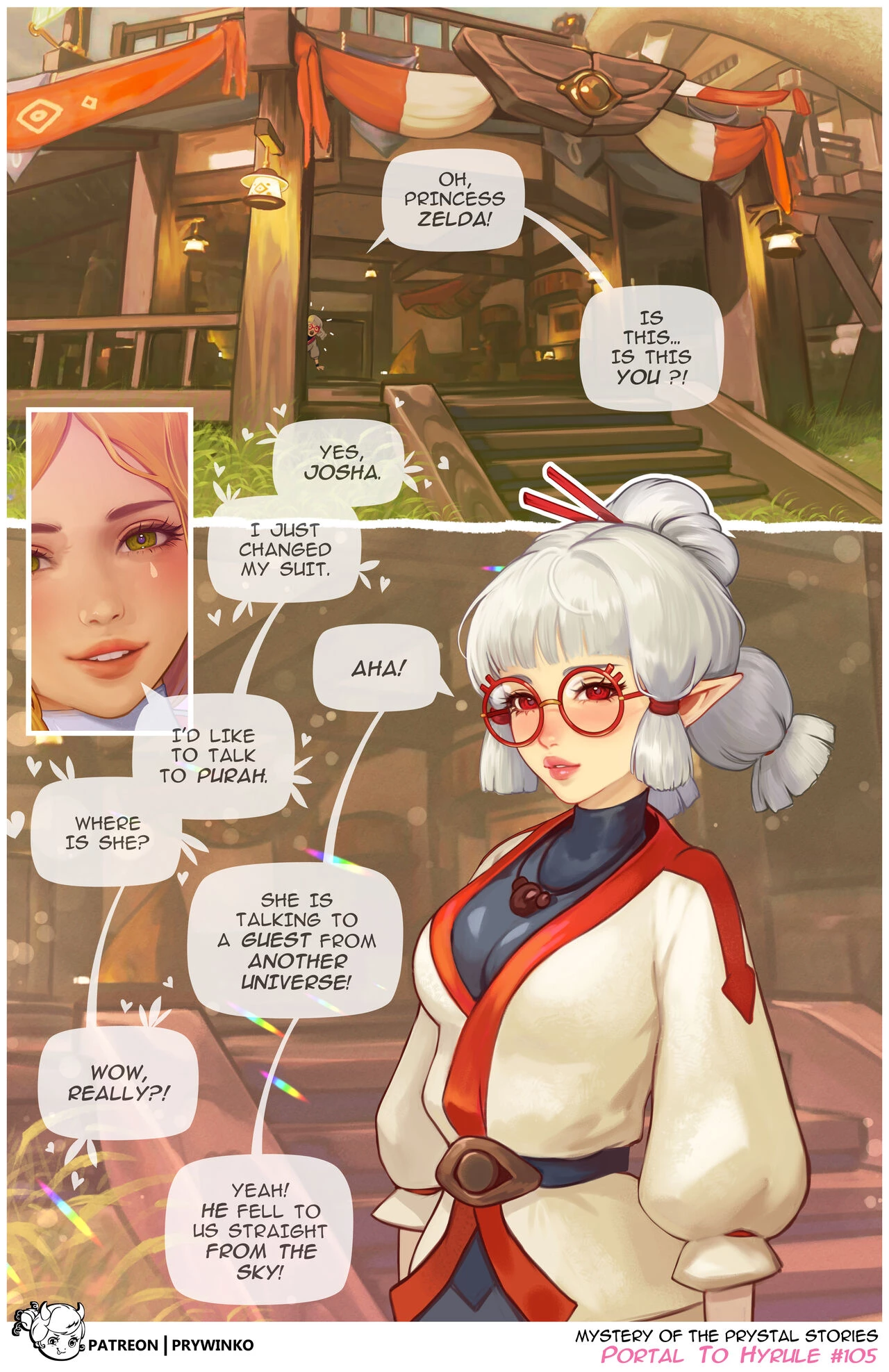 Portal to Hyrule ~Shemale porn comic picture 105