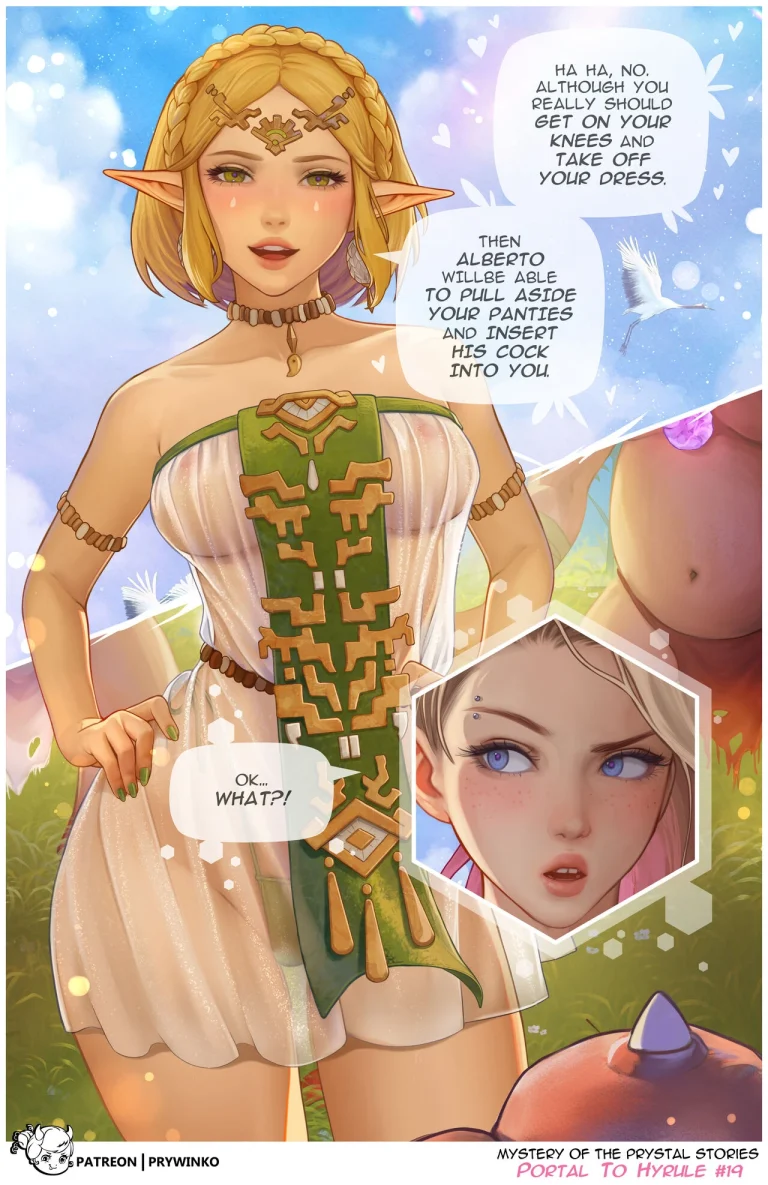 Portal to Hyrule ~Shemale porn comic picture 19