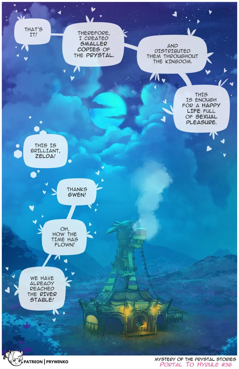 Portal to Hyrule ~Shemale porn comic picture 36