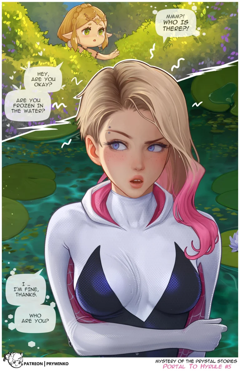 Portal to Hyrule ~Shemale porn comic picture 5