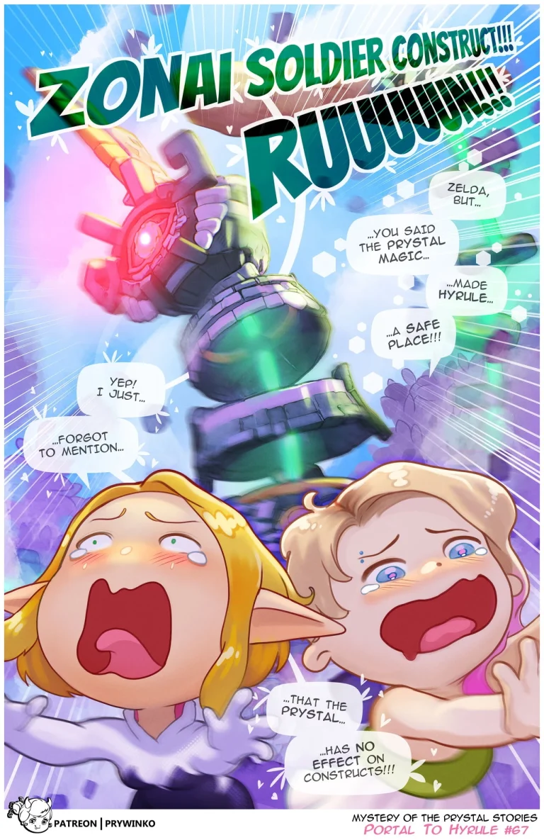Portal to Hyrule ~Shemale porn comic picture 67