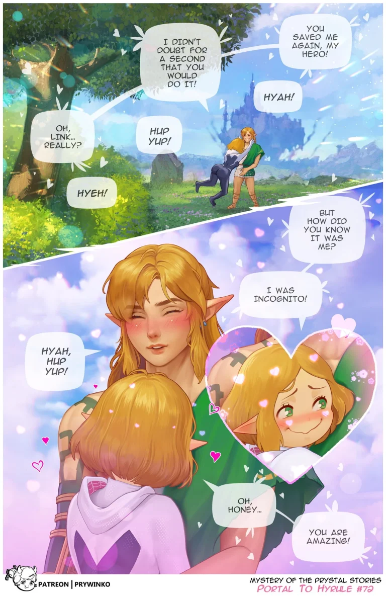Portal to Hyrule ~Shemale porn comic picture 72