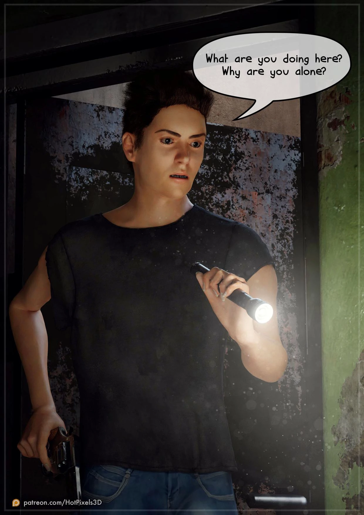 Post Apocalyptic Rose EP1 porn comic picture 12