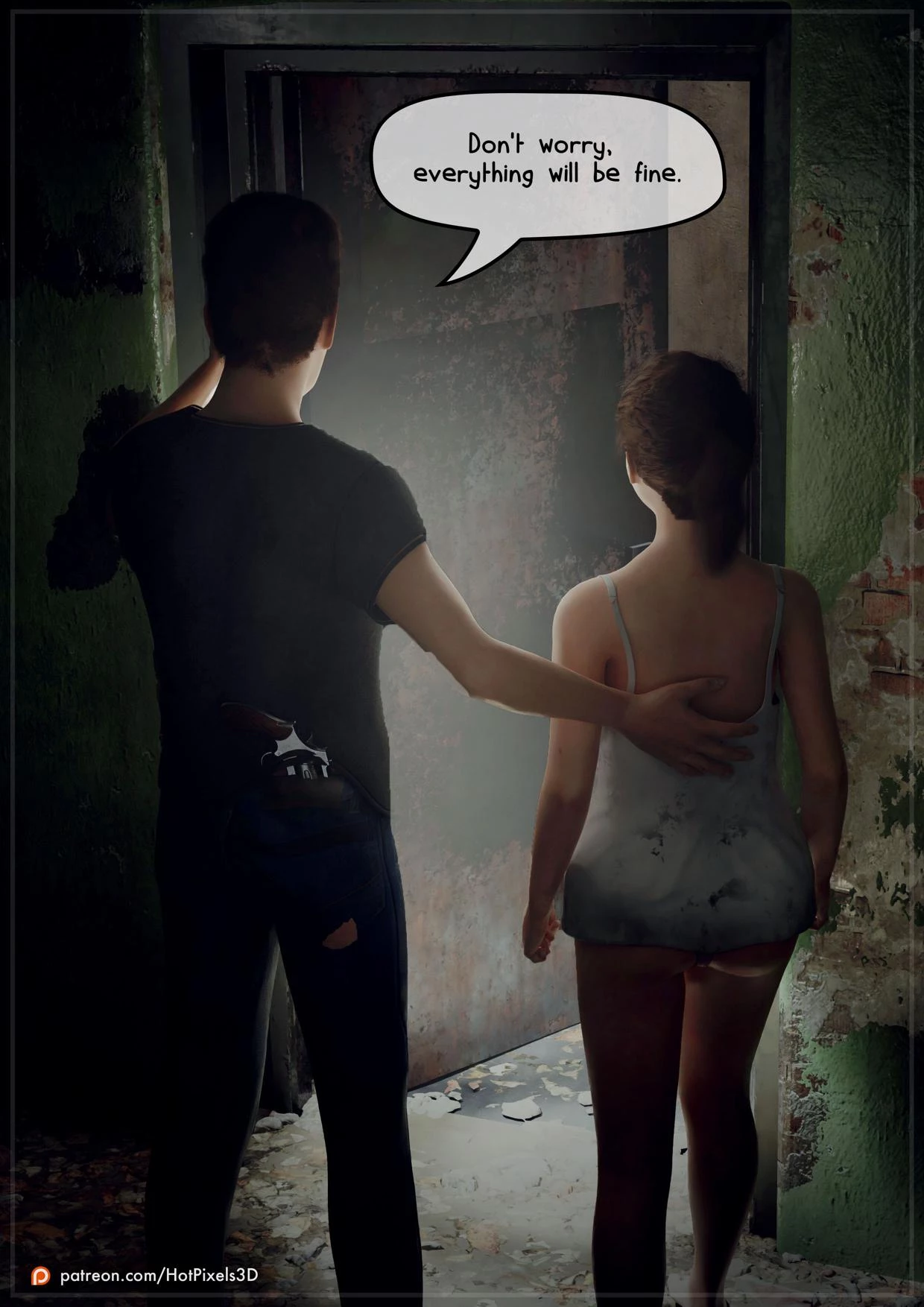 Post Apocalyptic Rose EP1 porn comic picture 16