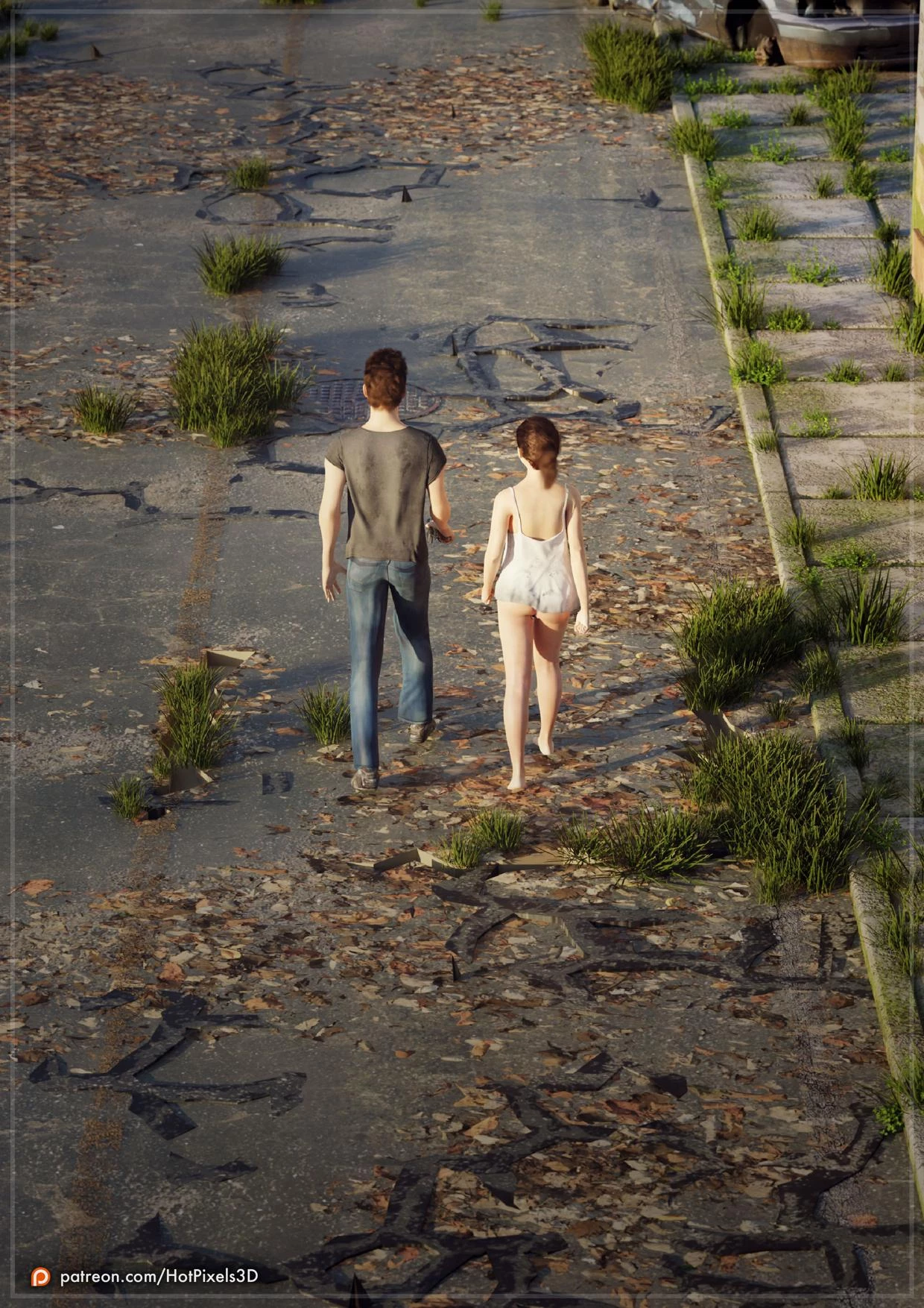 Post Apocalyptic Rose EP1 porn comic picture 17