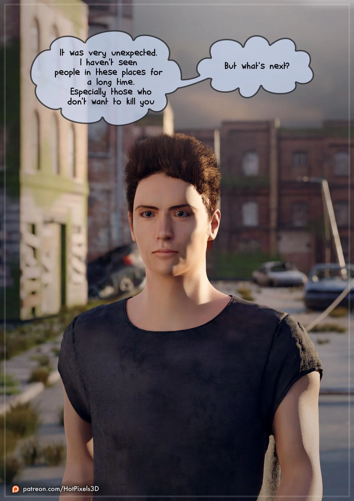 Post Apocalyptic Rose EP1 porn comic picture 19