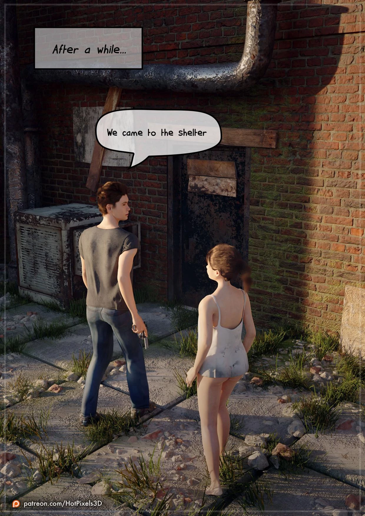 Post Apocalyptic Rose EP1 porn comic picture 20