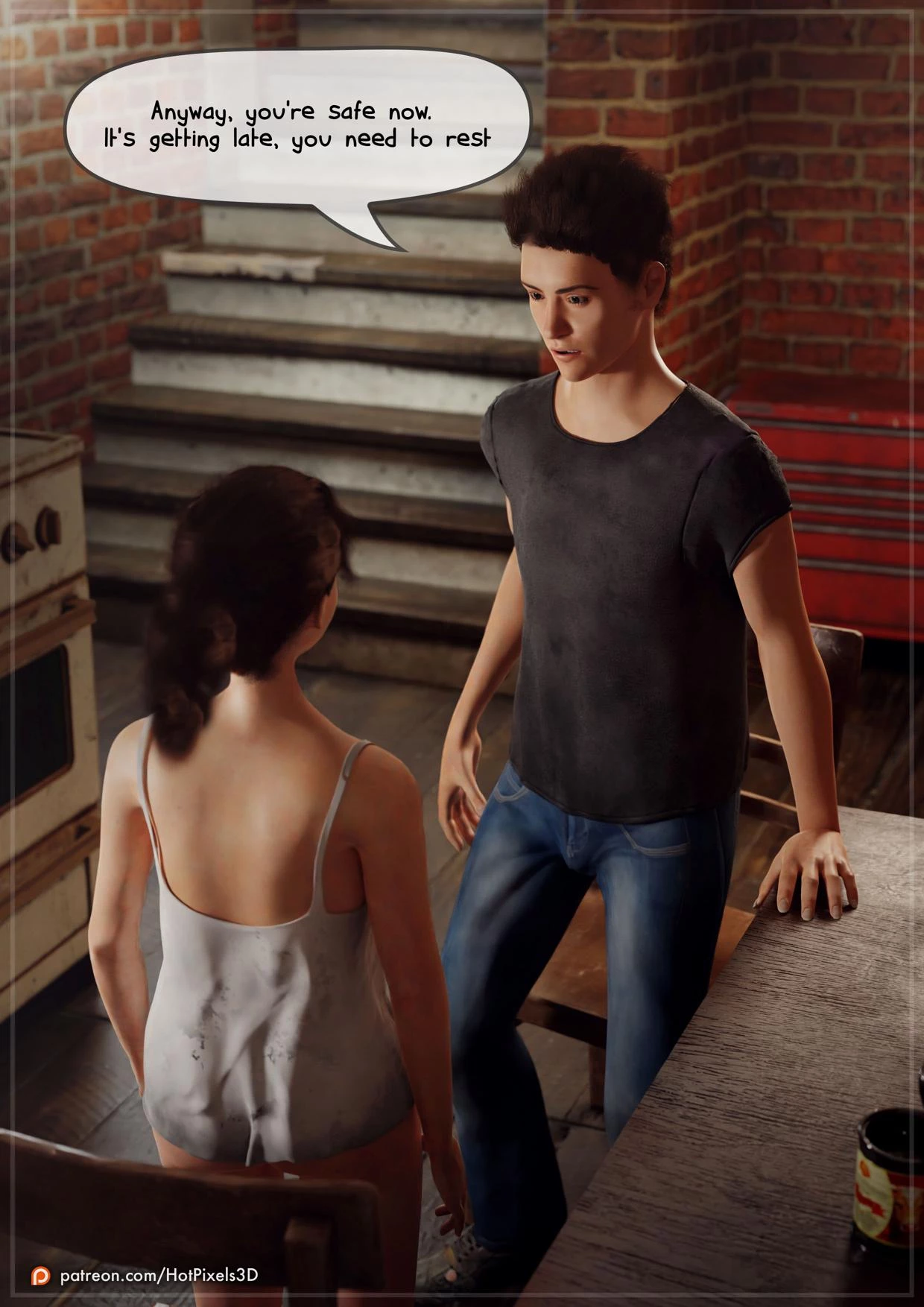 Post Apocalyptic Rose EP1 porn comic picture 24