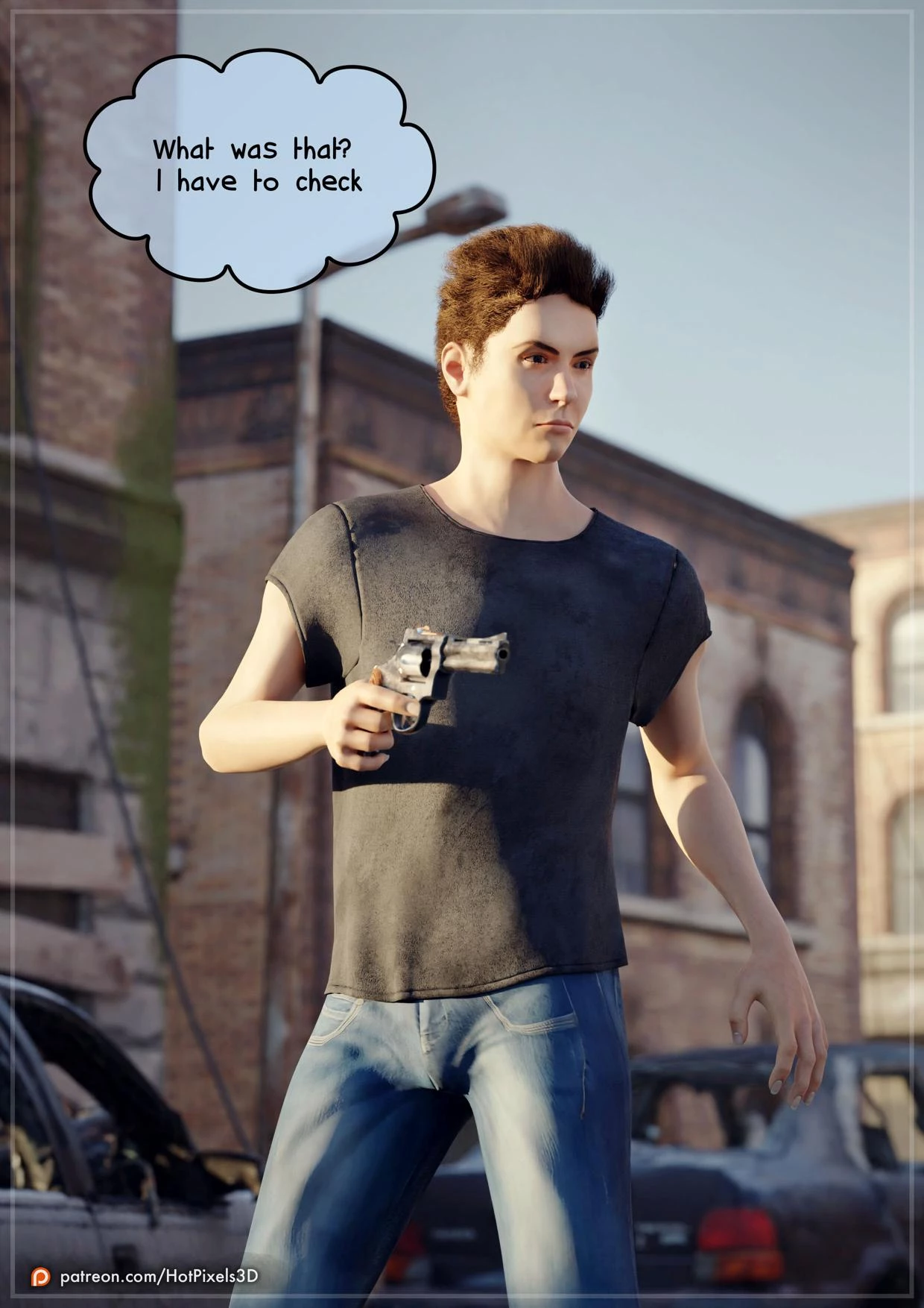 Post Apocalyptic Rose EP1 porn comic picture 5