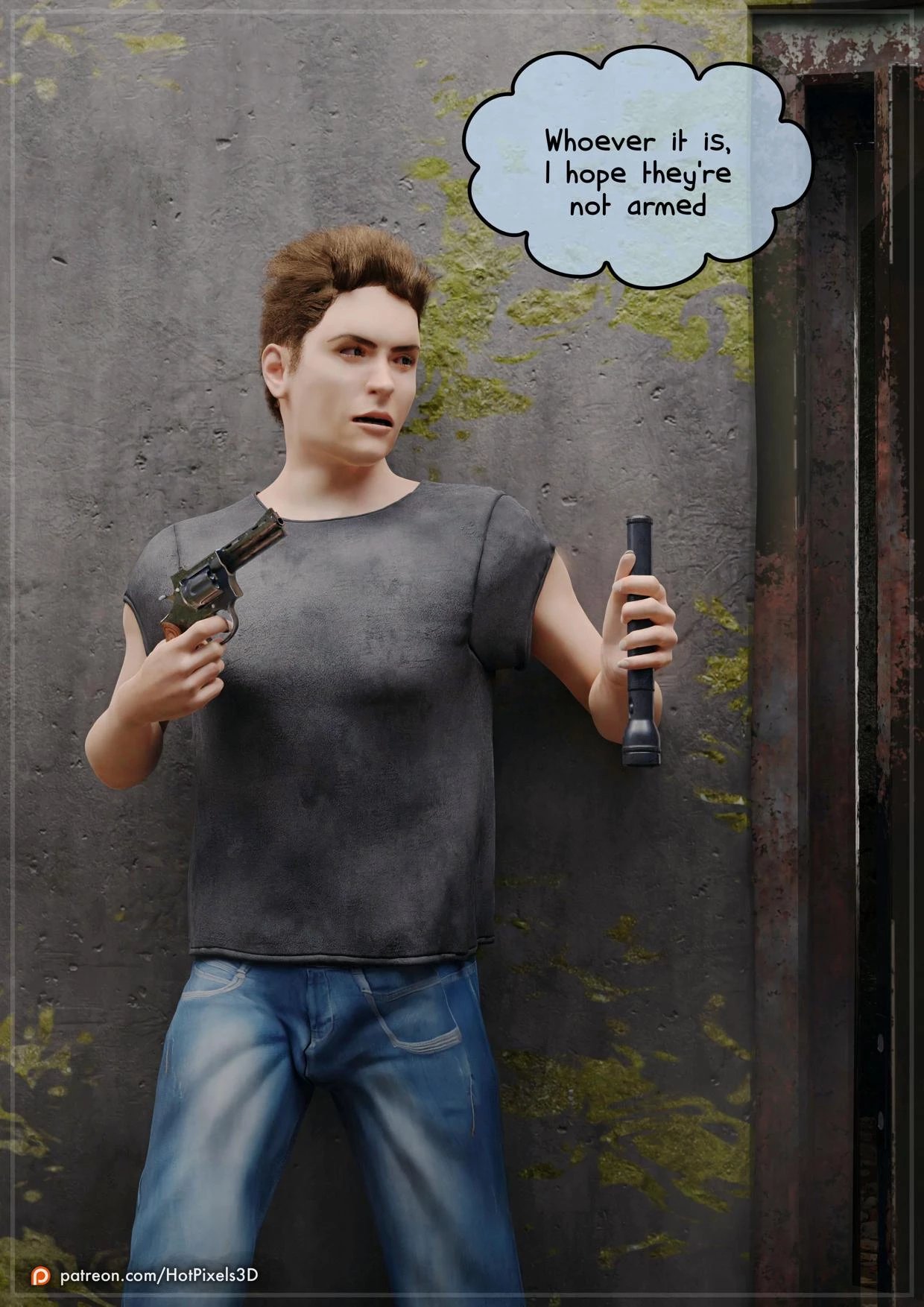 Post Apocalyptic Rose EP1 porn comic picture 7