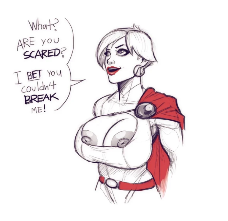 Power girl on Darkseid porn comic picture 11