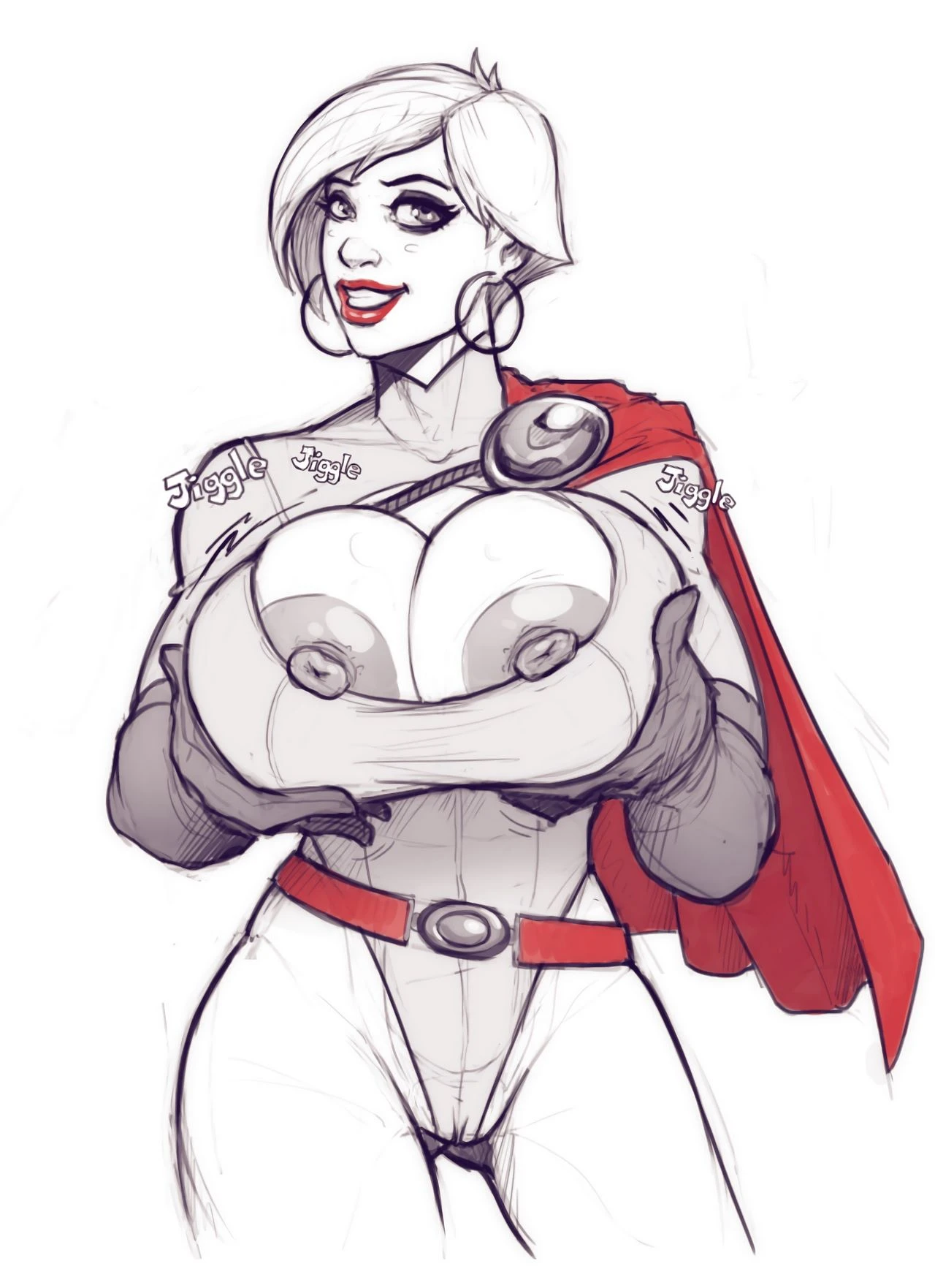 Power girl on Darkseid porn comic picture 4