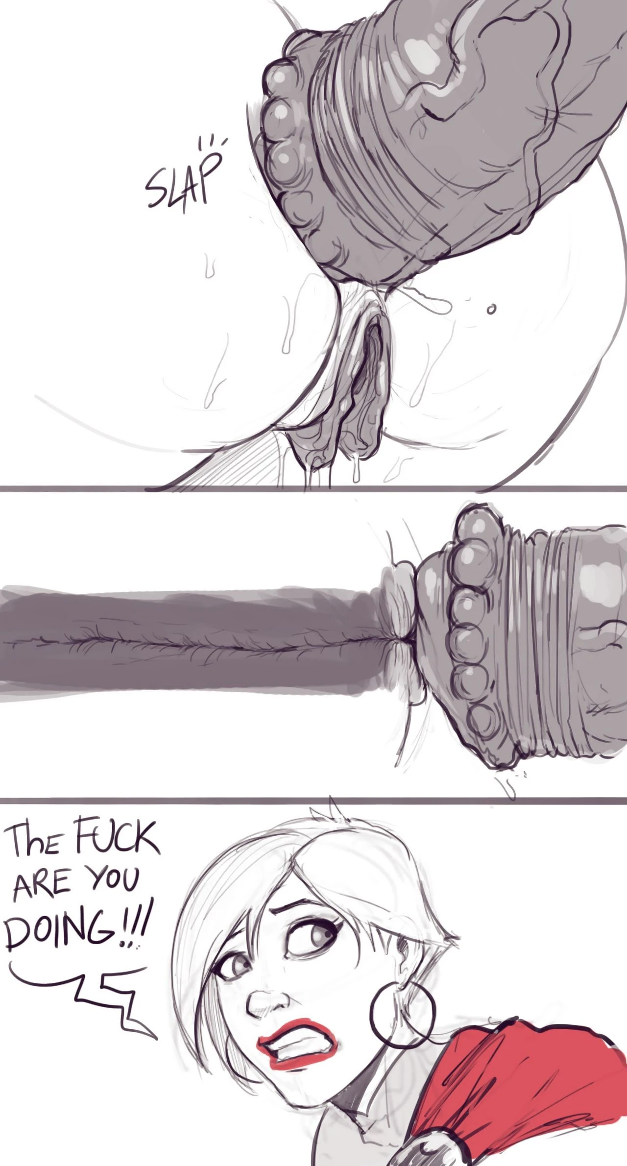 Power girl on Darkseid porn comic picture 56