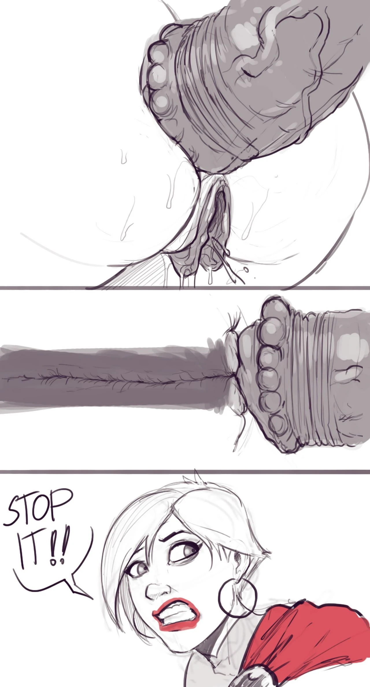 Power girl on Darkseid porn comic picture 57