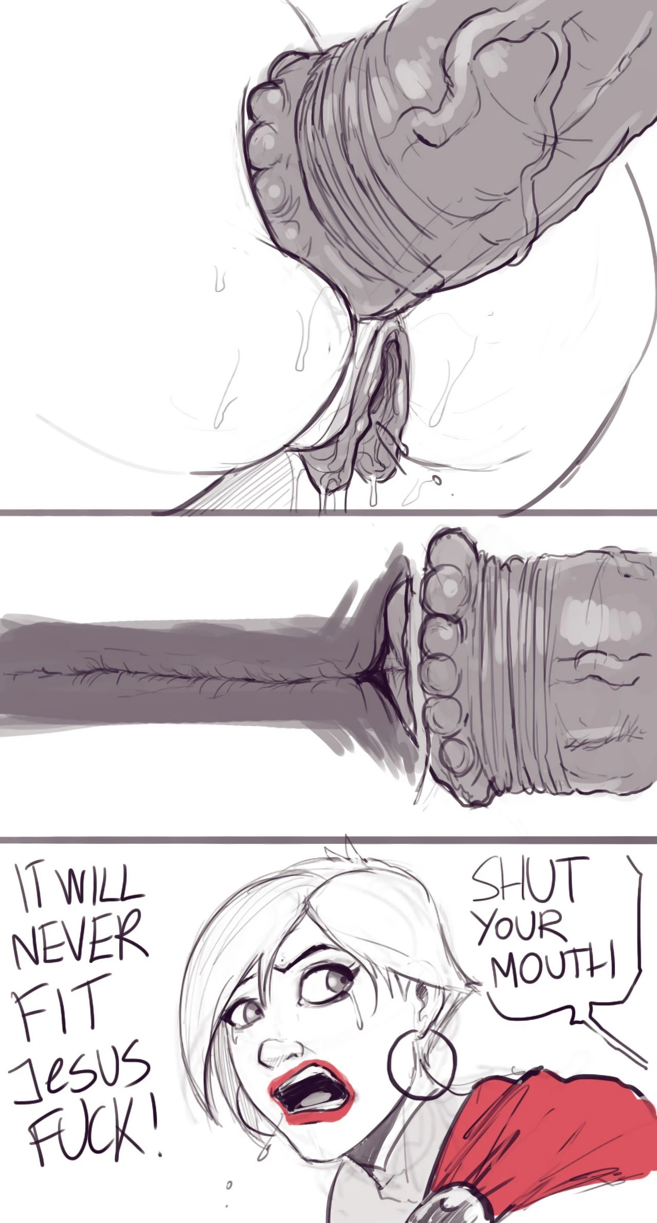 Power girl on Darkseid porn comic picture 58