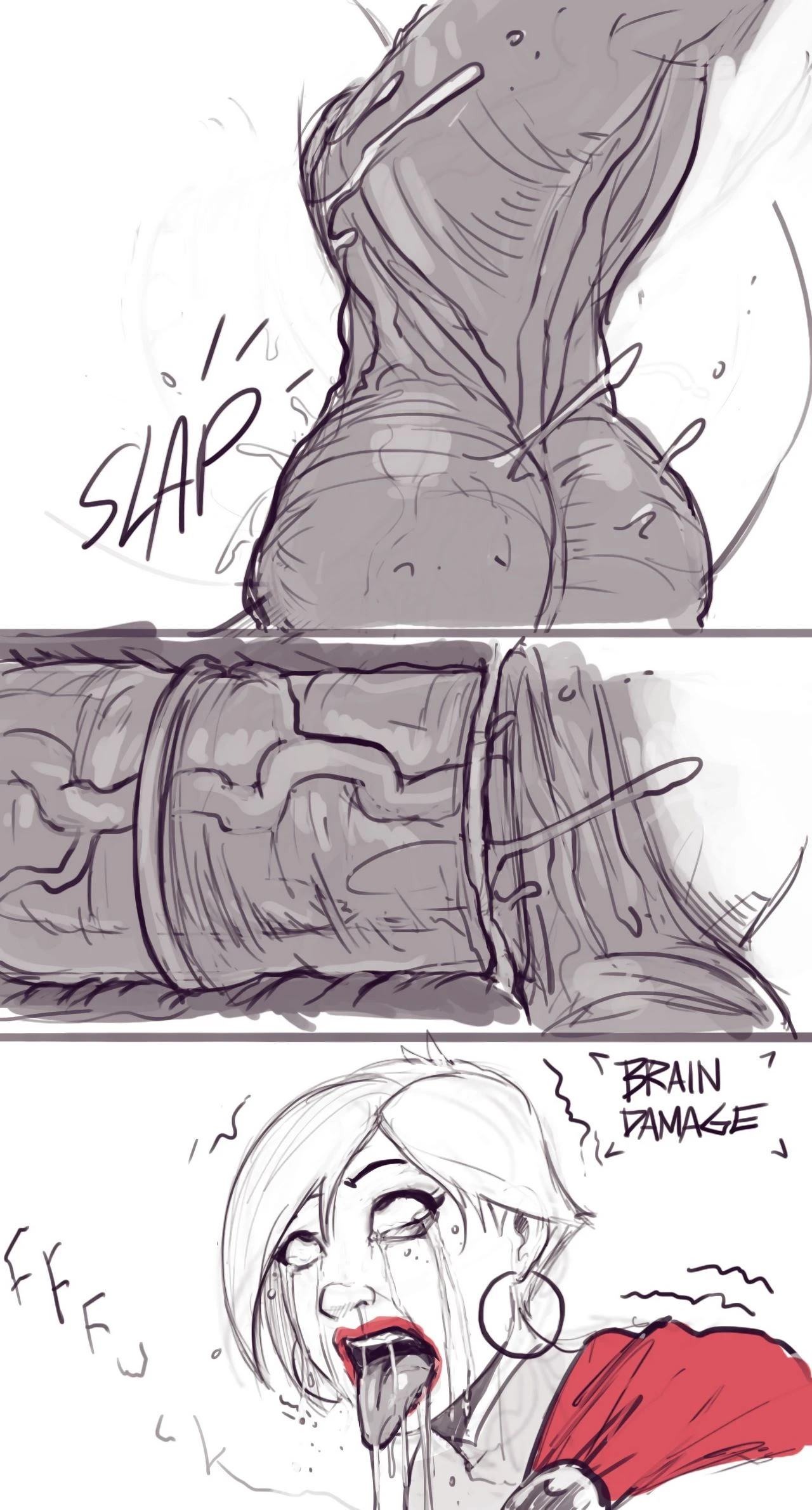 Power girl on Darkseid porn comic picture 62