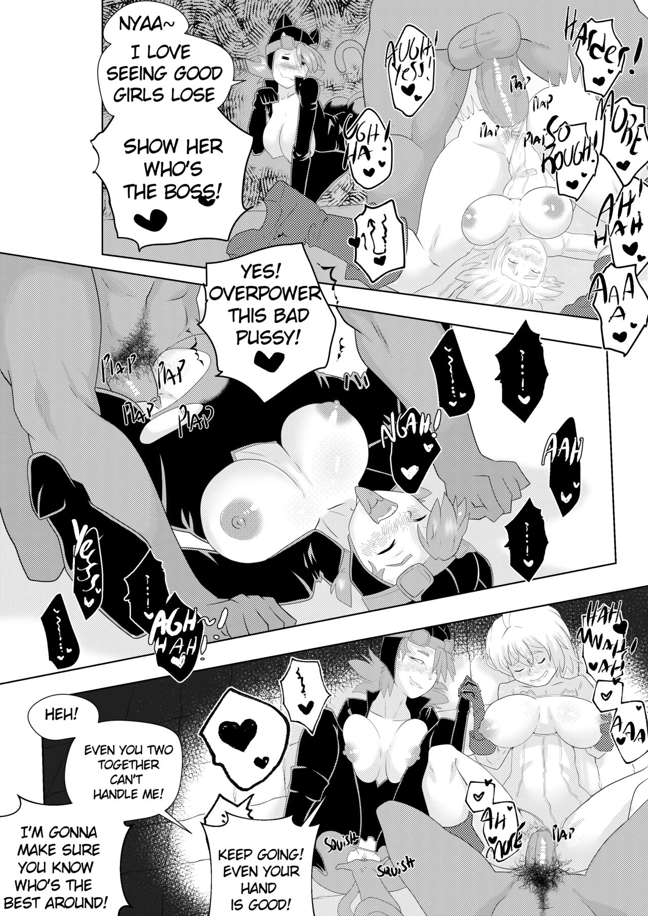 PowerGirl vs Powercock porn comic picture 23