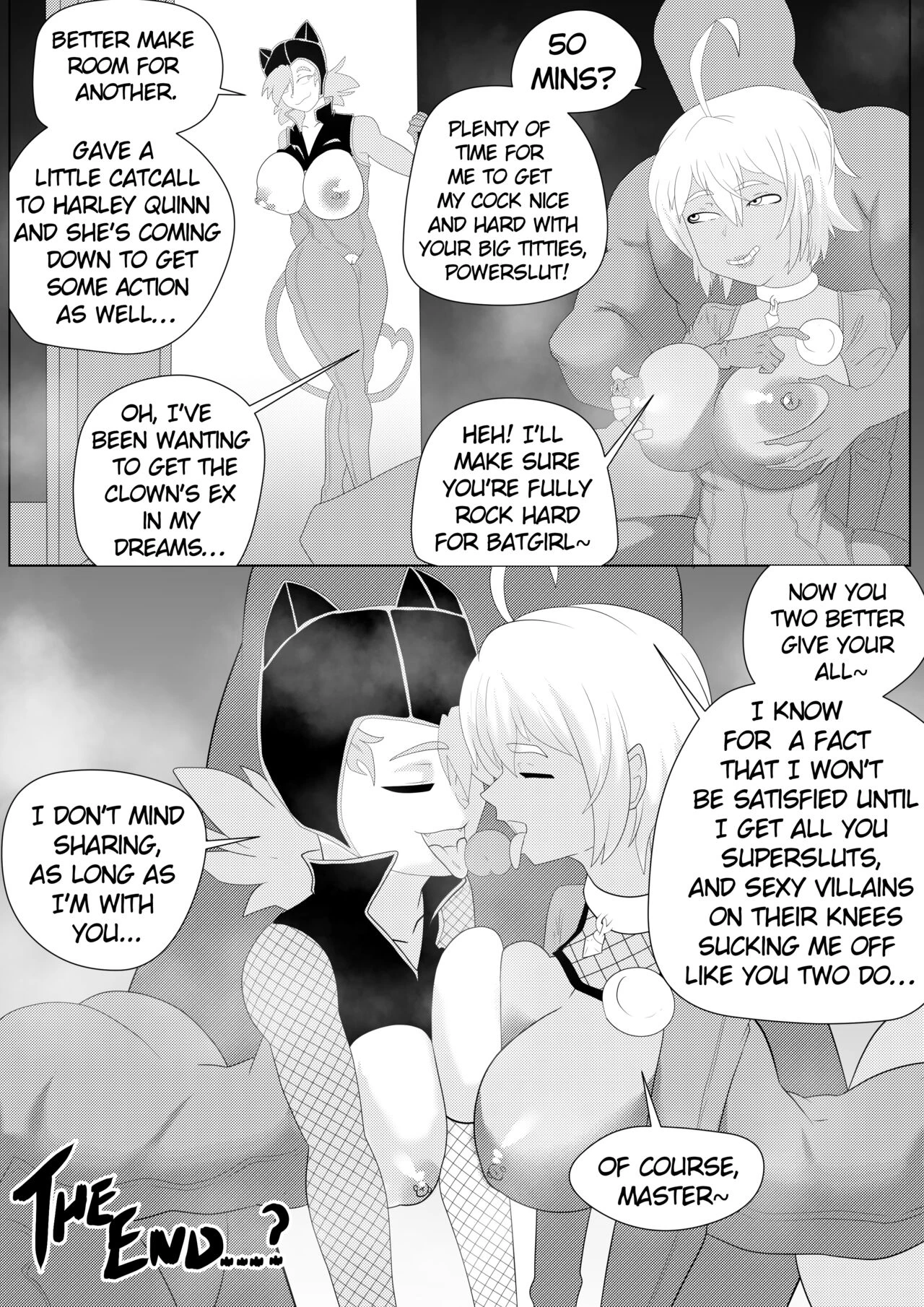 PowerGirl vs Powercock porn comic picture 27