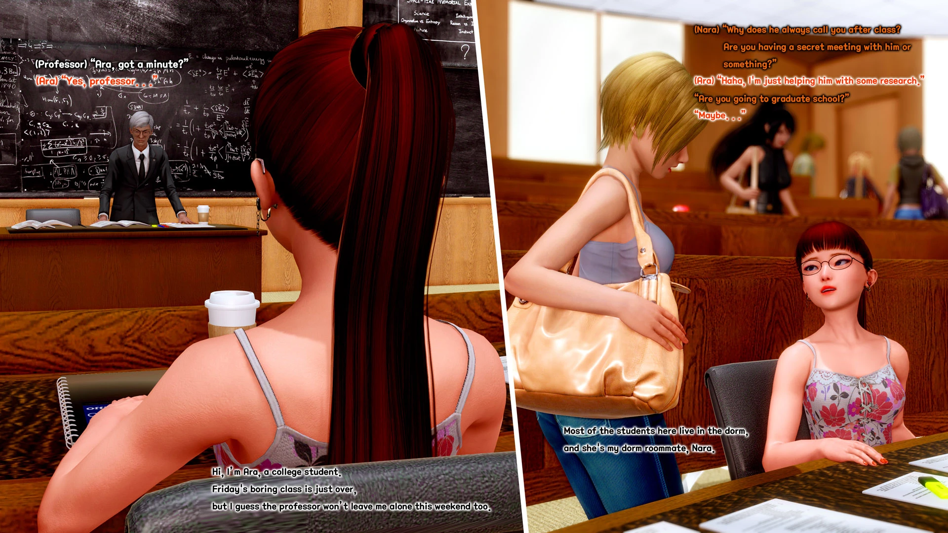 P&P : The Roommate porn comic picture 2