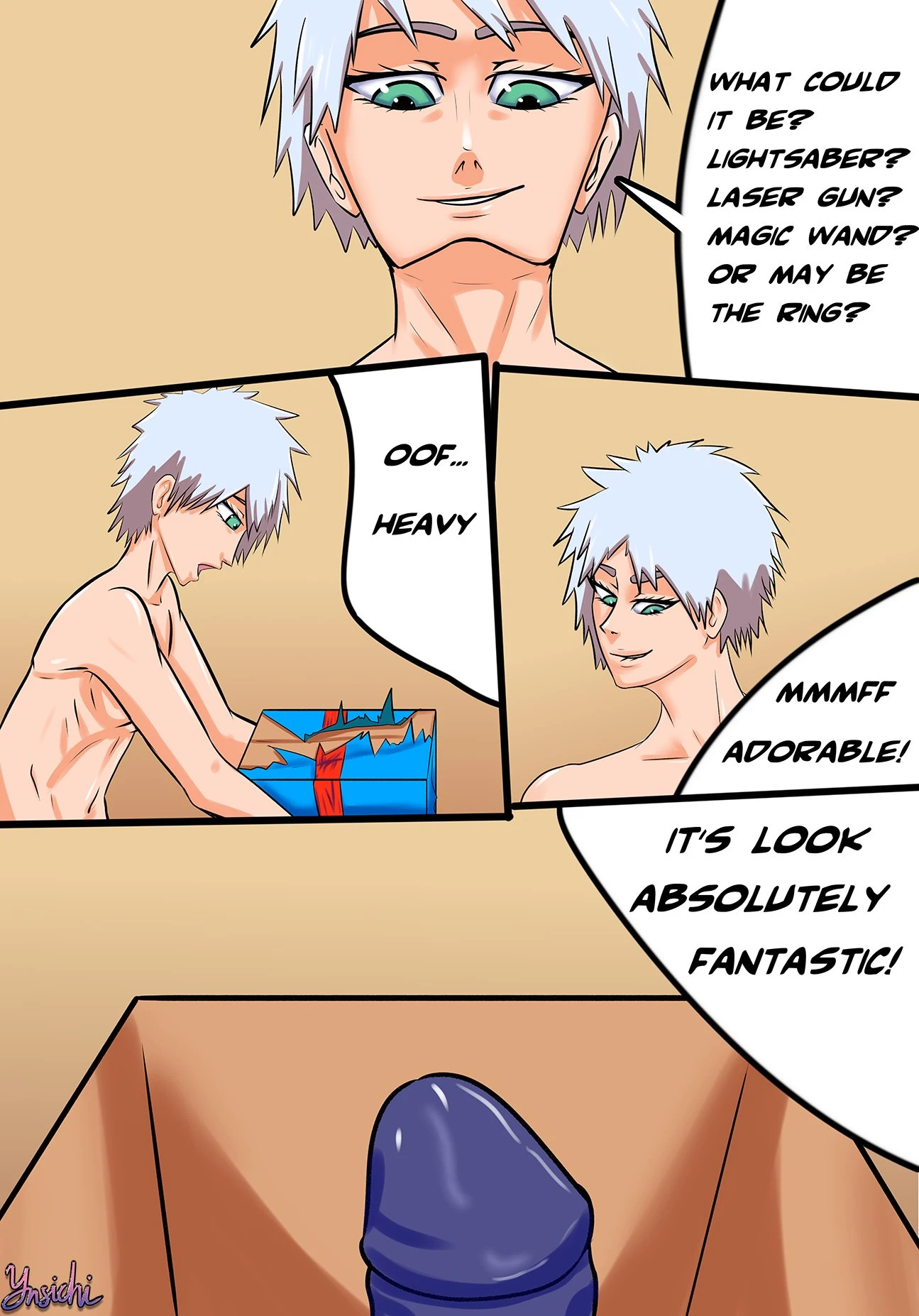 Precious present porn comic picture 4