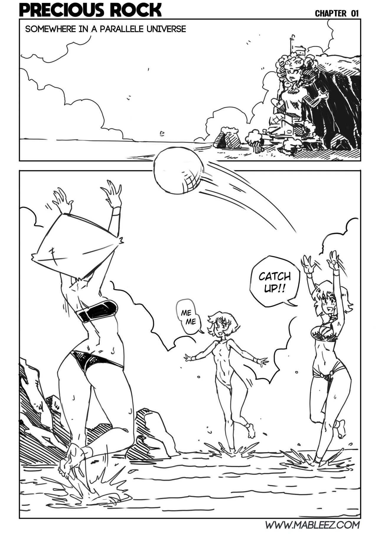 Precious Rock porn comic picture 1