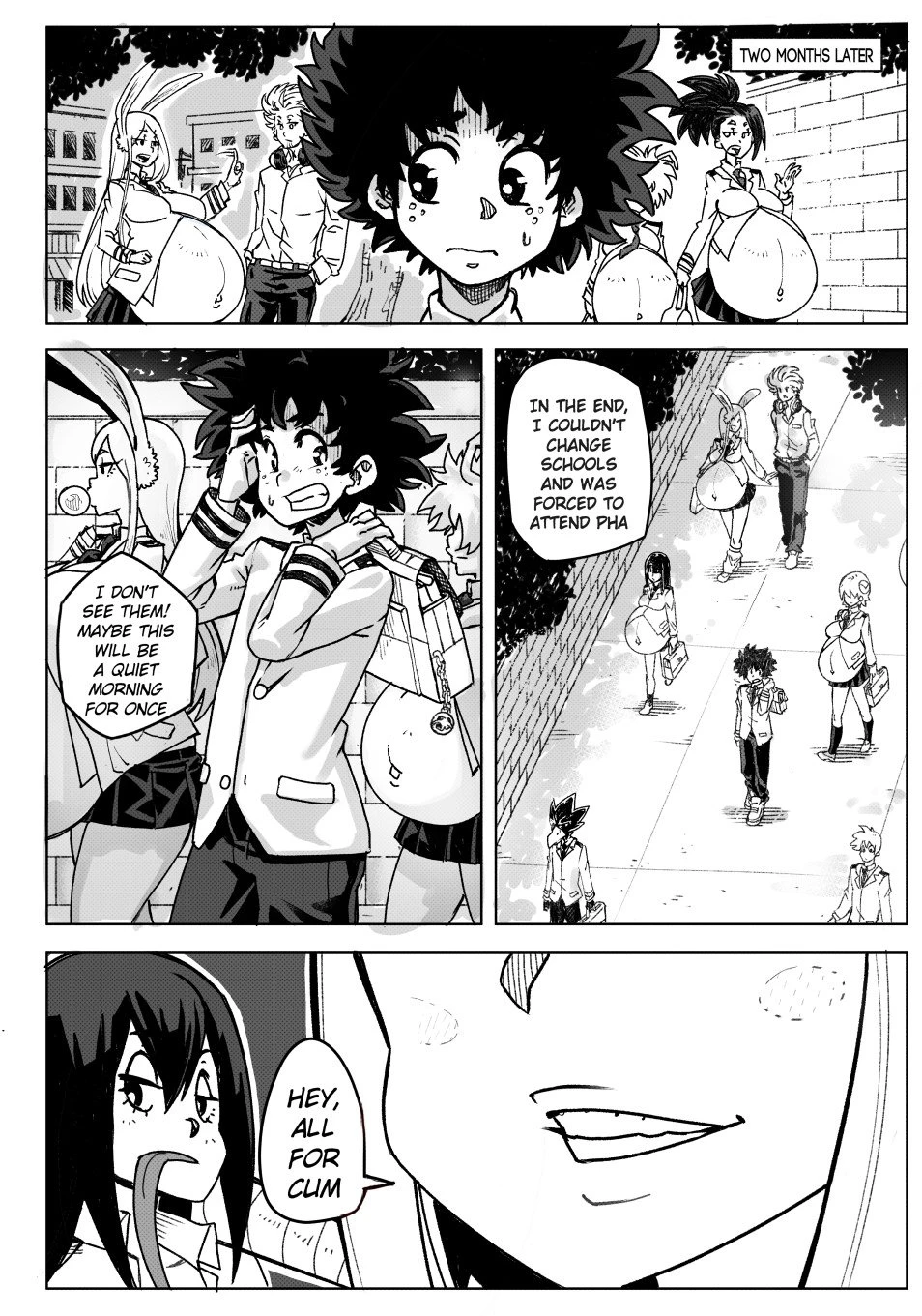 Pregnant Hero Academia Ch.1-2 porn comic picture 11
