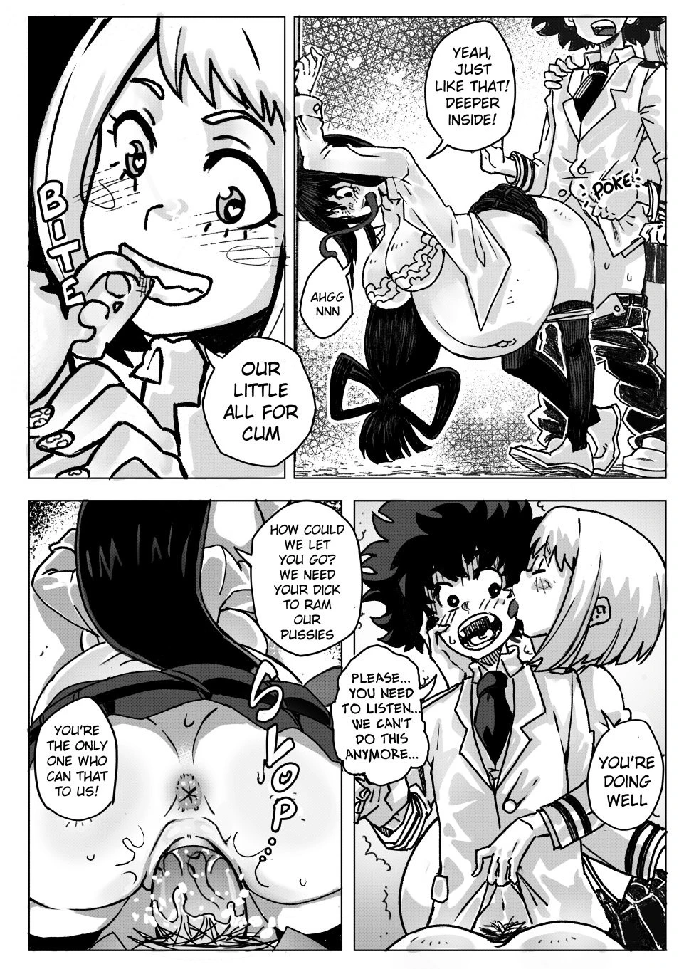 Pregnant Hero Academia Ch.1-2 porn comic picture 15