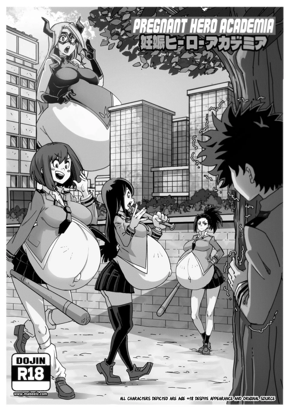 Pregnant Hero Academia Ch.1-2 porn comic picture 2