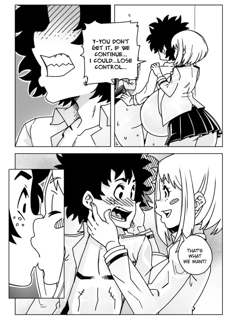 Pregnant Hero Academia Ch.1-2 porn comic picture 20