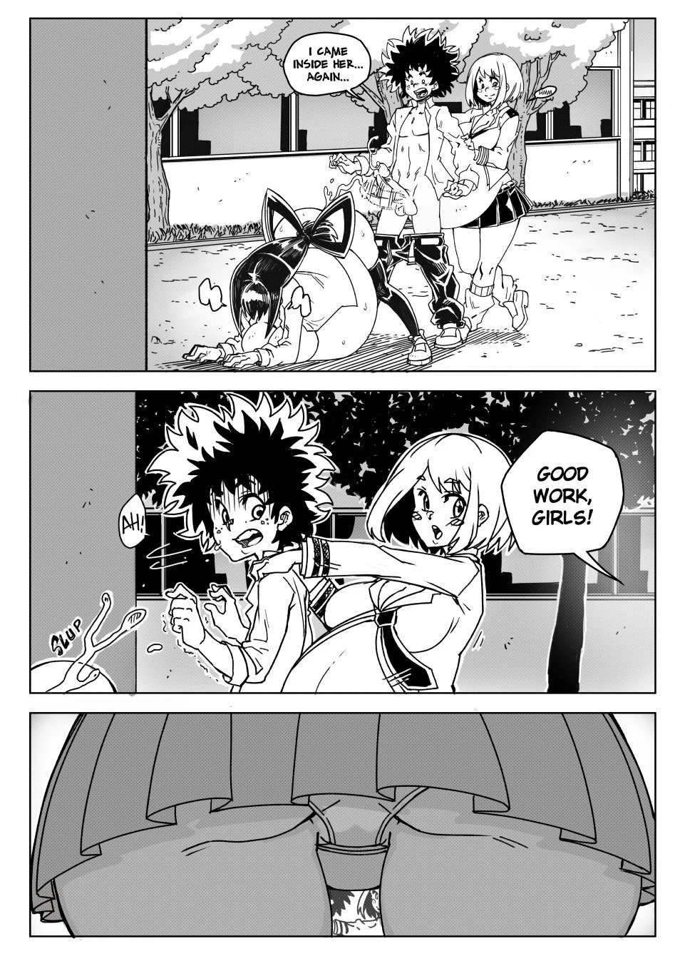 Pregnant Hero Academia Ch.1-2 porn comic picture 23