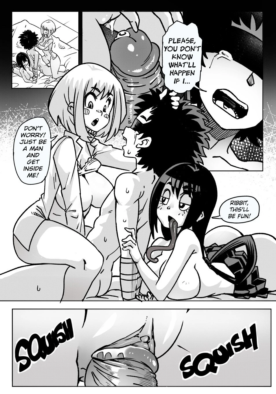 Pregnant Hero Academia Ch.1-2 porn comic picture 9