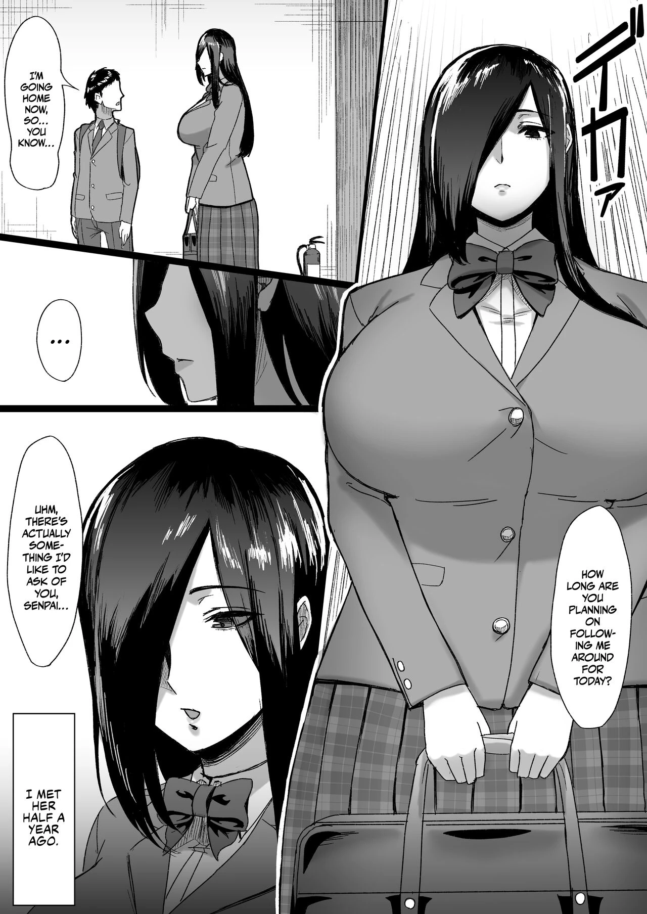 Pressed For Sex By My Tall Aloof Kouhai | Choushin Cool-kei Kouhai ni Seiteki ni Semarareru Hanashi porn comic picture 3