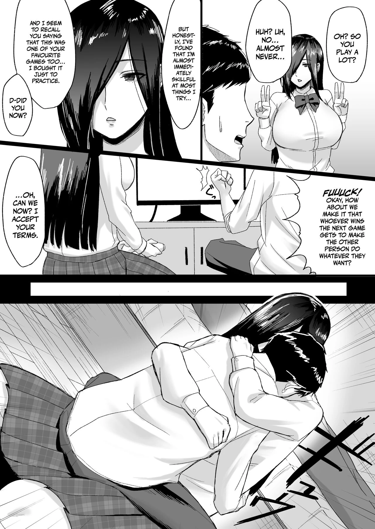 Pressed For Sex By My Tall Aloof Kouhai | Choushin Cool-kei Kouhai ni Seiteki ni Semarareru Hanashi porn comic picture 6