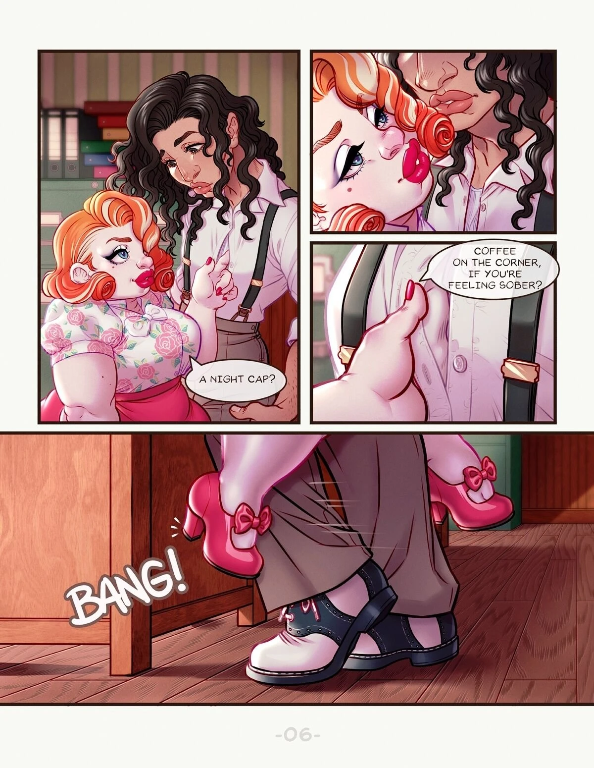 Pretty Intimate porn comic picture 7