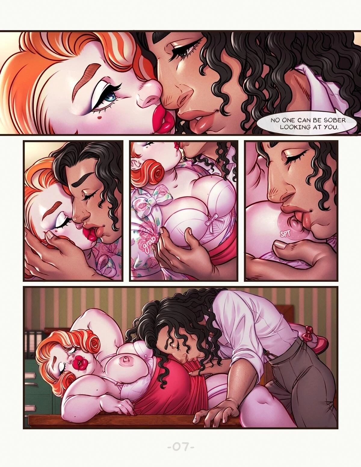 Pretty Intimate porn comic picture 8