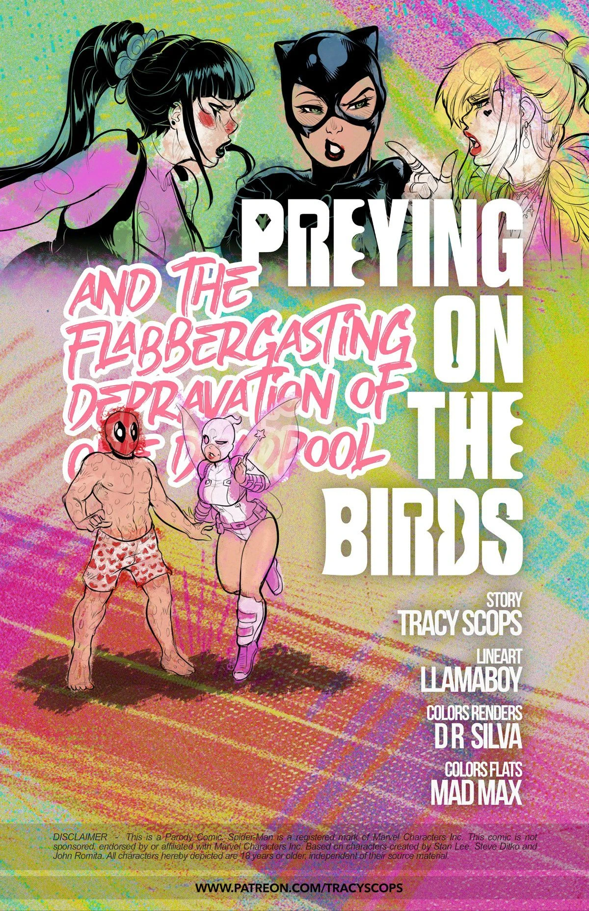 Preying On The Birds (Deadpool) porn comic picture 2