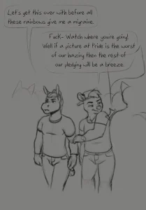 Pride before the Photo porn comic picture 1