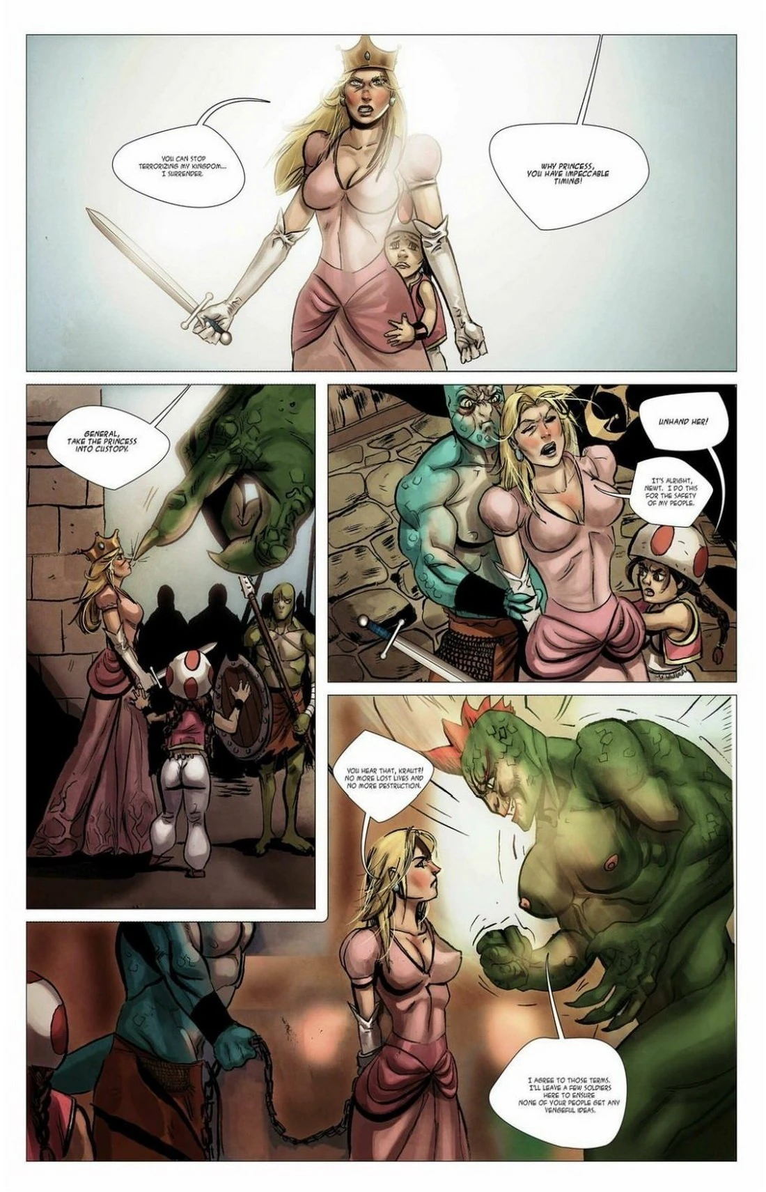 Princess Apple and the Lizard Kingdom porn comic picture 10