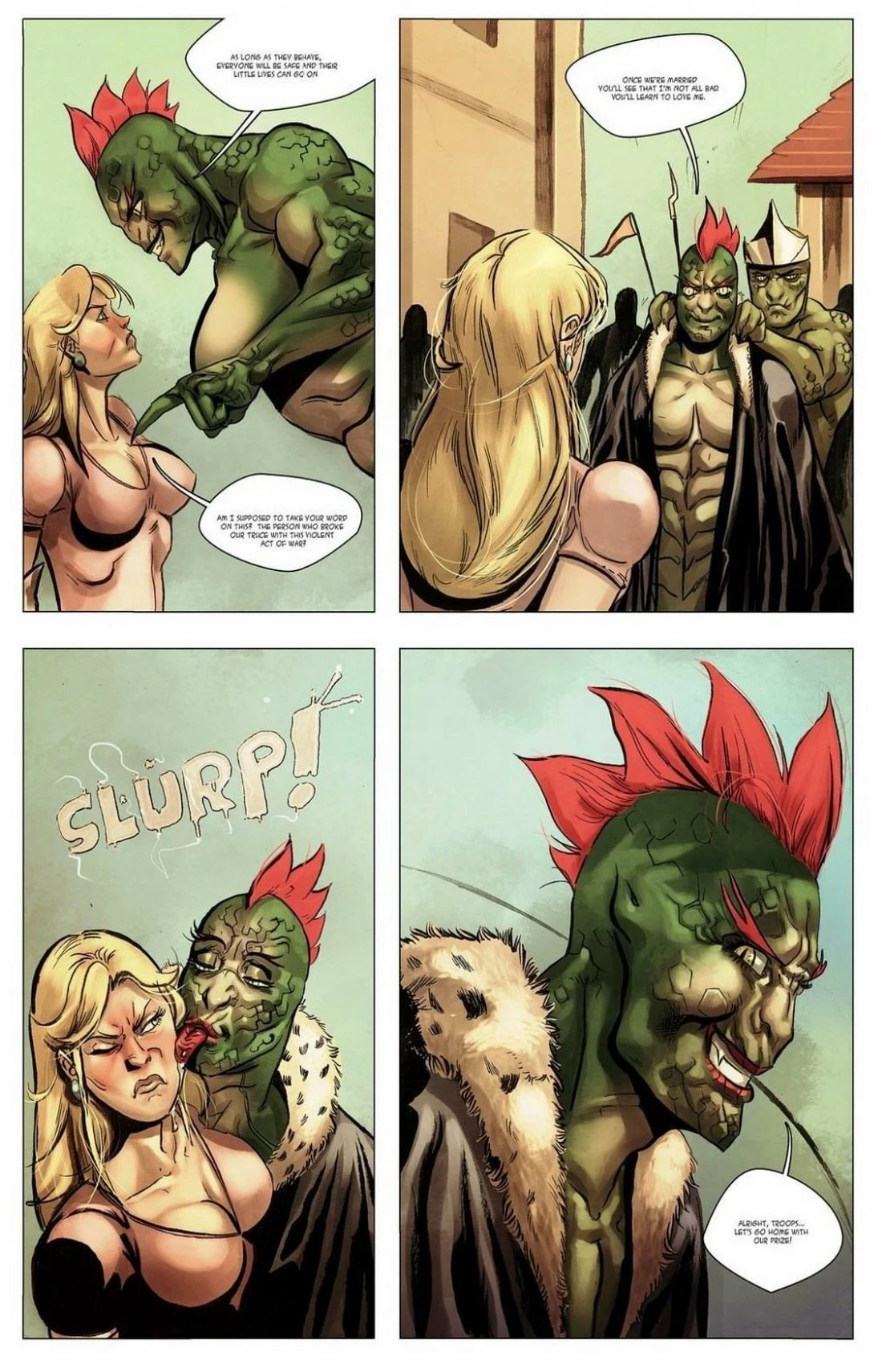 Princess Apple and the Lizard Kingdom porn comic picture 11