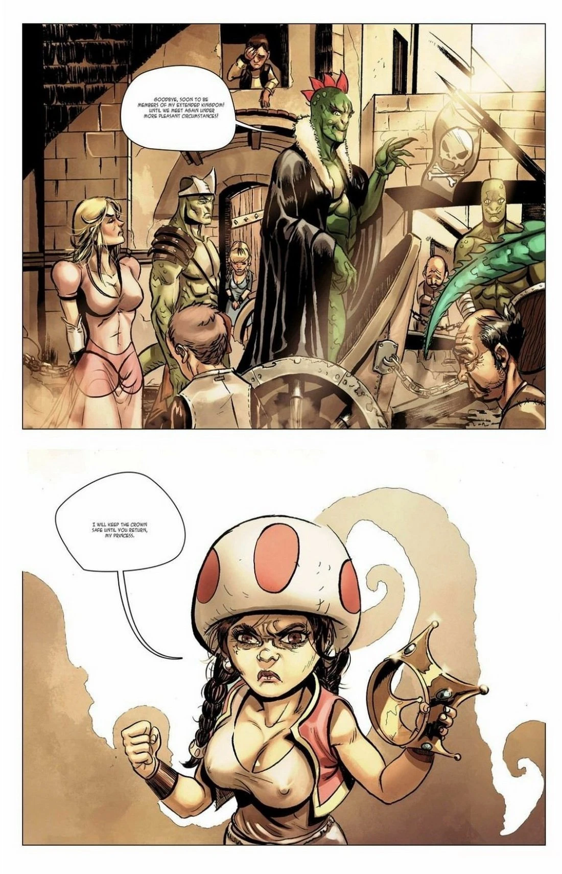 Princess Apple and the Lizard Kingdom porn comic picture 12