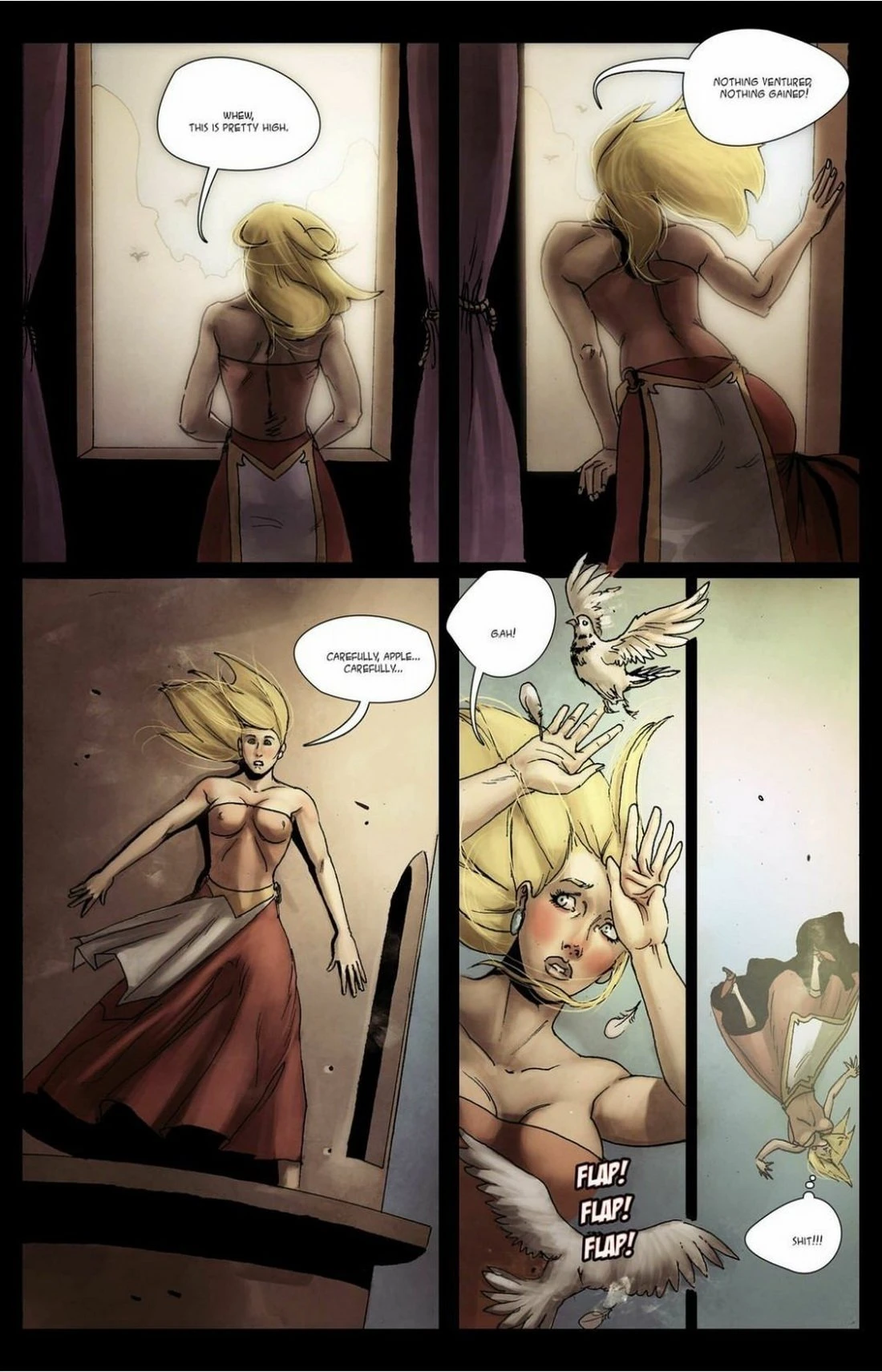 Princess Apple and the Lizard Kingdom porn comic picture 18