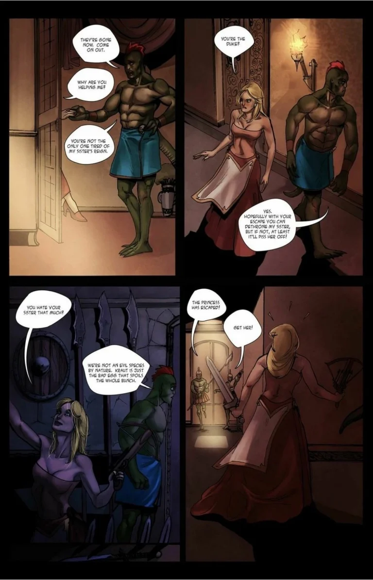 Princess Apple and the Lizard Kingdom porn comic picture 20