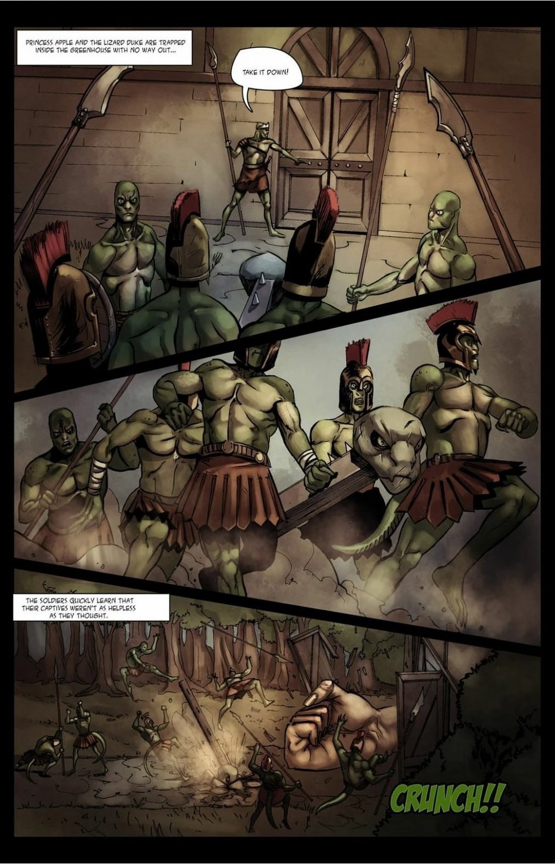 Princess Apple and the Lizard Kingdom porn comic picture 23