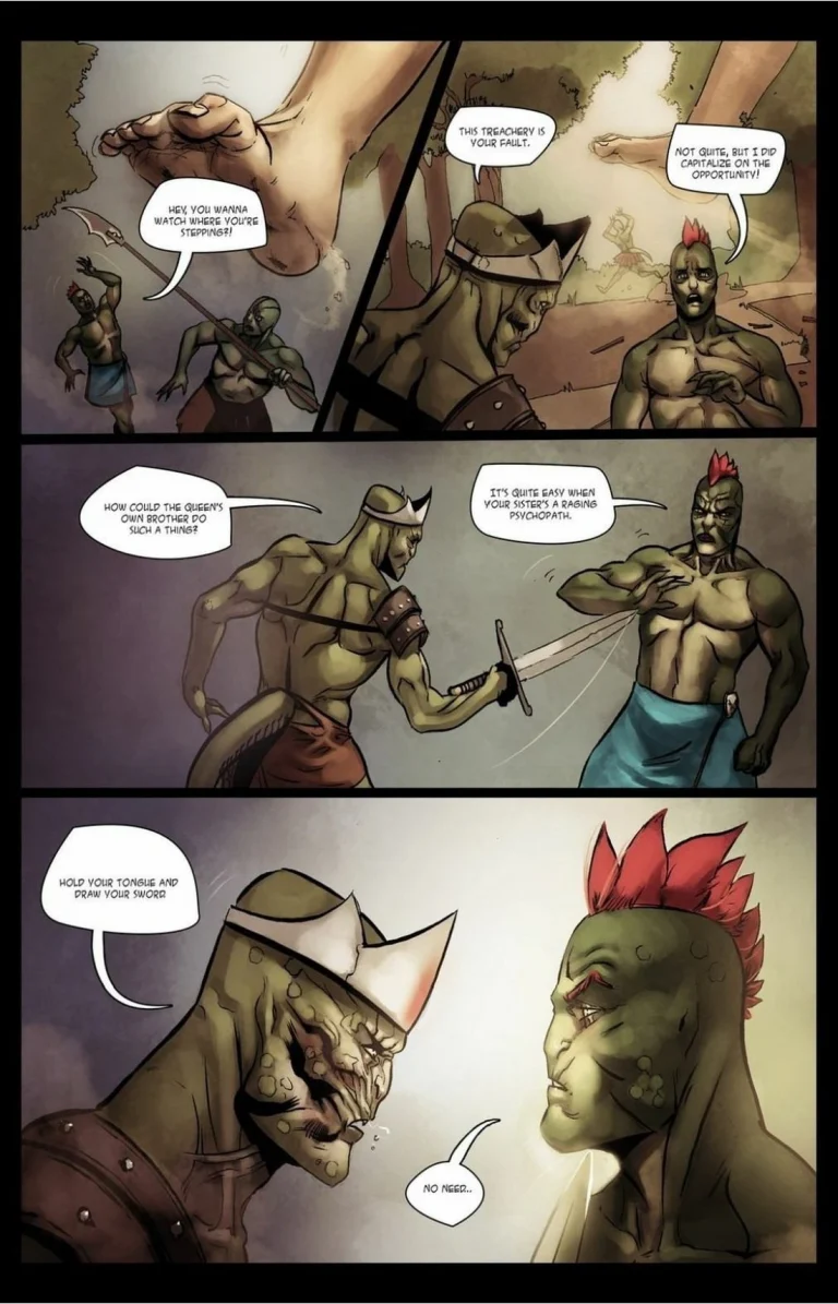 Princess Apple and the Lizard Kingdom porn comic picture 26