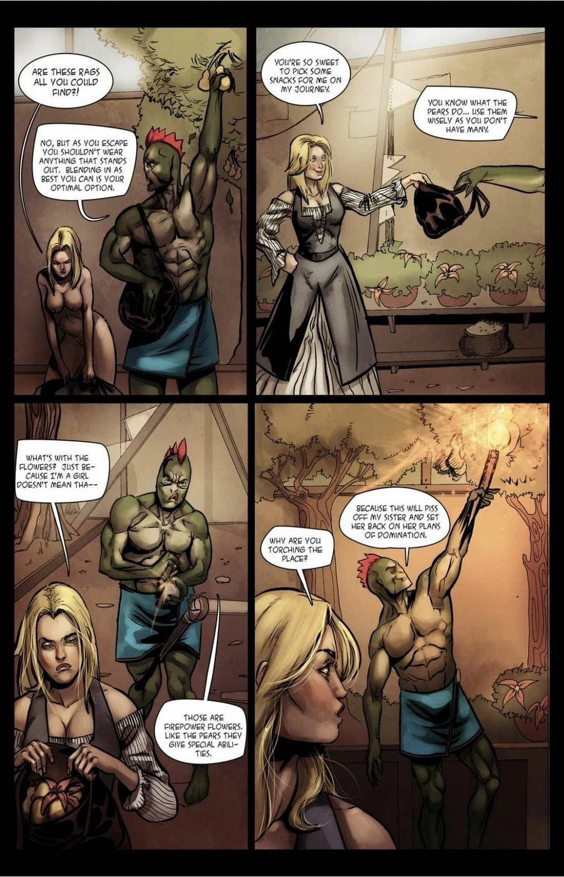 Princess Apple and the Lizard Kingdom porn comic picture 28