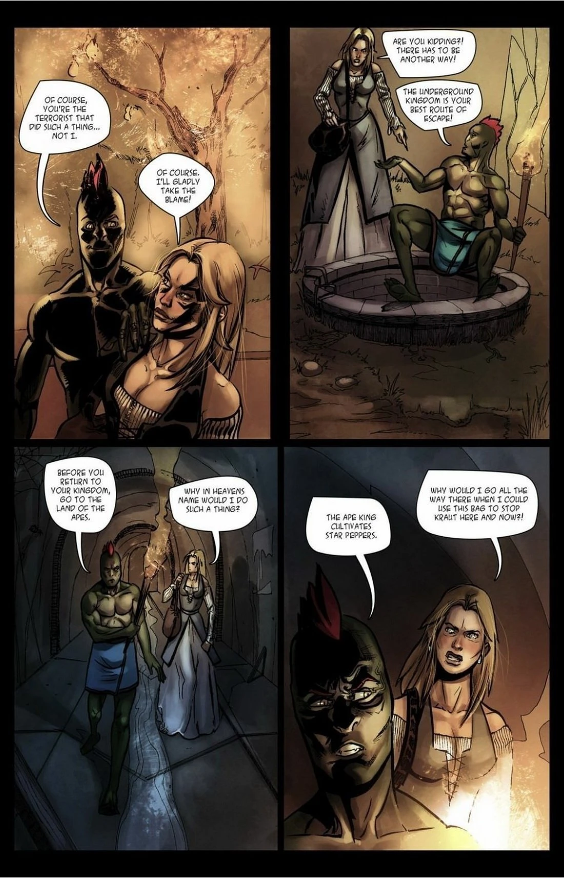 Princess Apple and the Lizard Kingdom porn comic picture 29