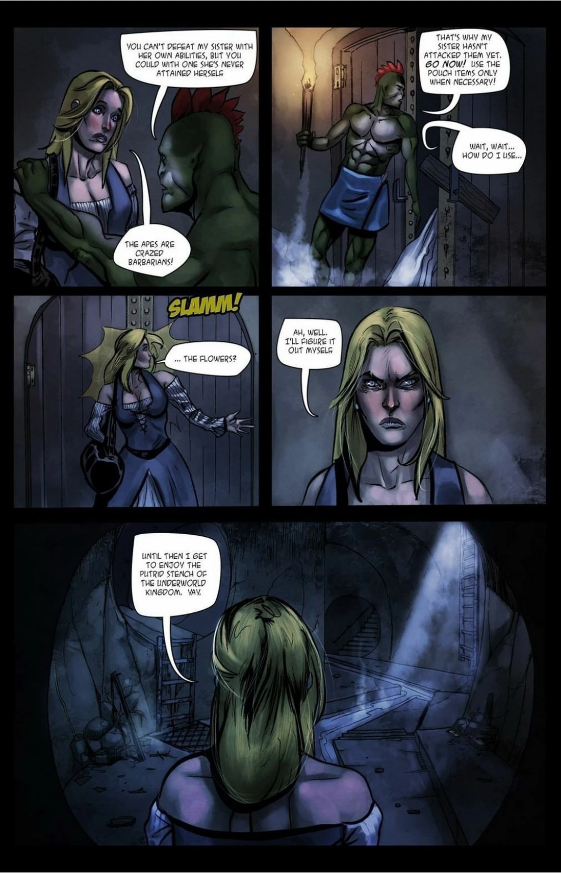 Princess Apple and the Lizard Kingdom porn comic picture 30