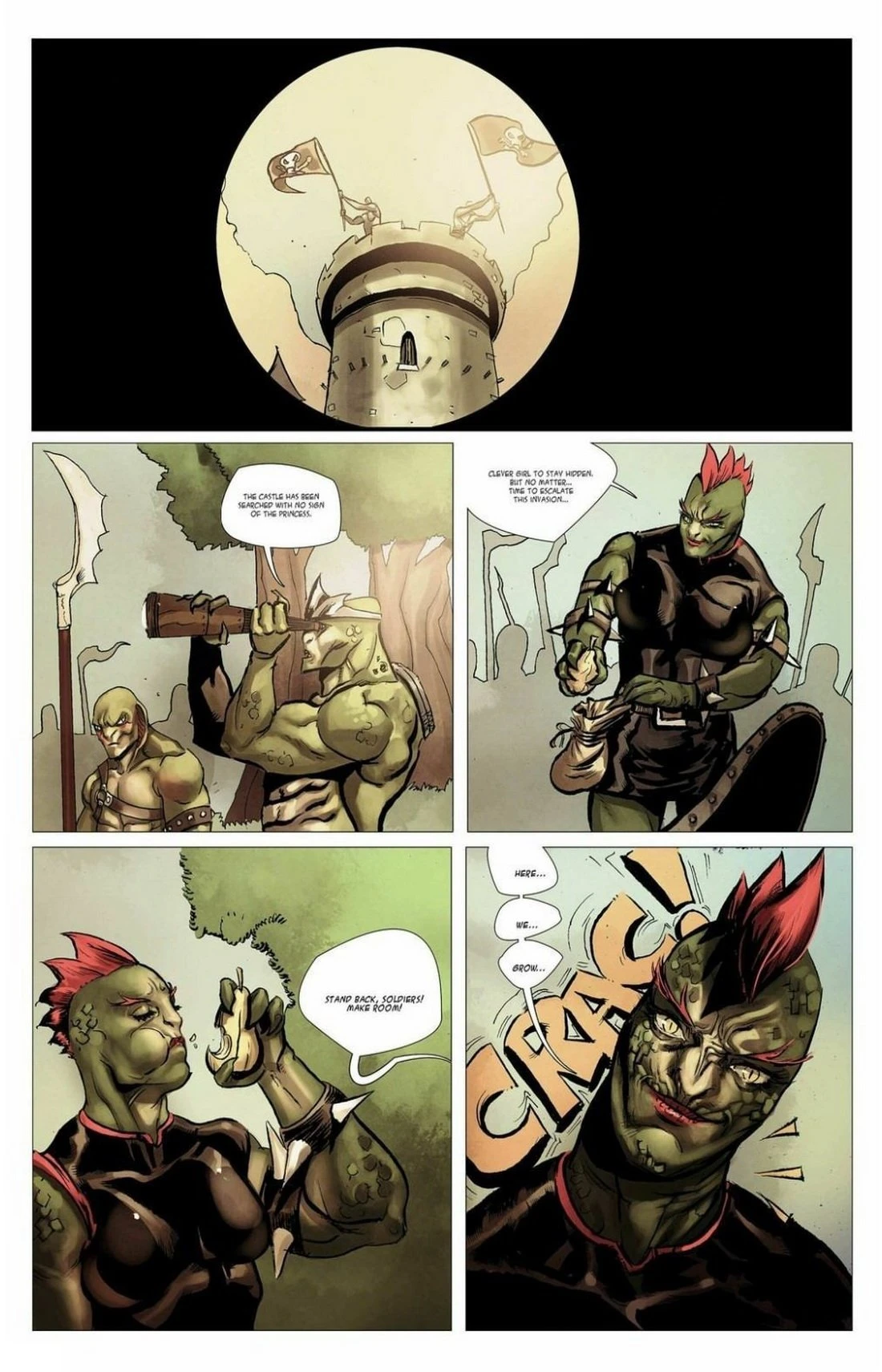 Princess Apple and the Lizard Kingdom porn comic picture 5