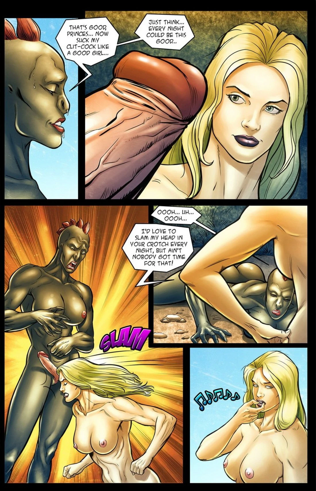 Princess Apple and the Lizard Kingdom porn comic picture 67